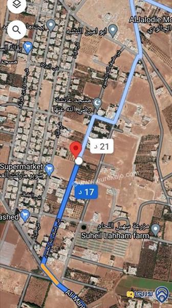 ارض مساحة 909م للبيع في اليادودة-عمان