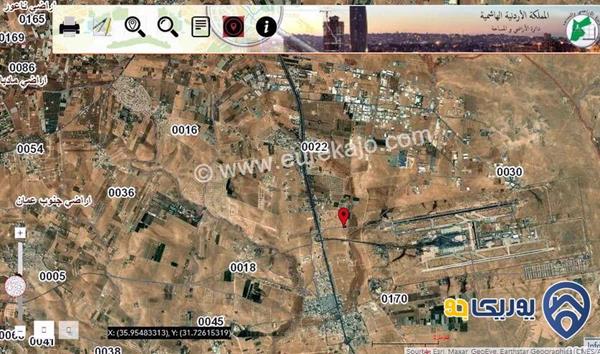 ارض للبيع مساحة 1440م في القسطل/عمان