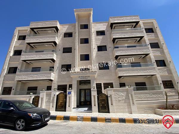 شقة سوبر ديلوكس طابق أرضي مساحة 170م ومساحة خارجية 120م للبيع في شفا بدران