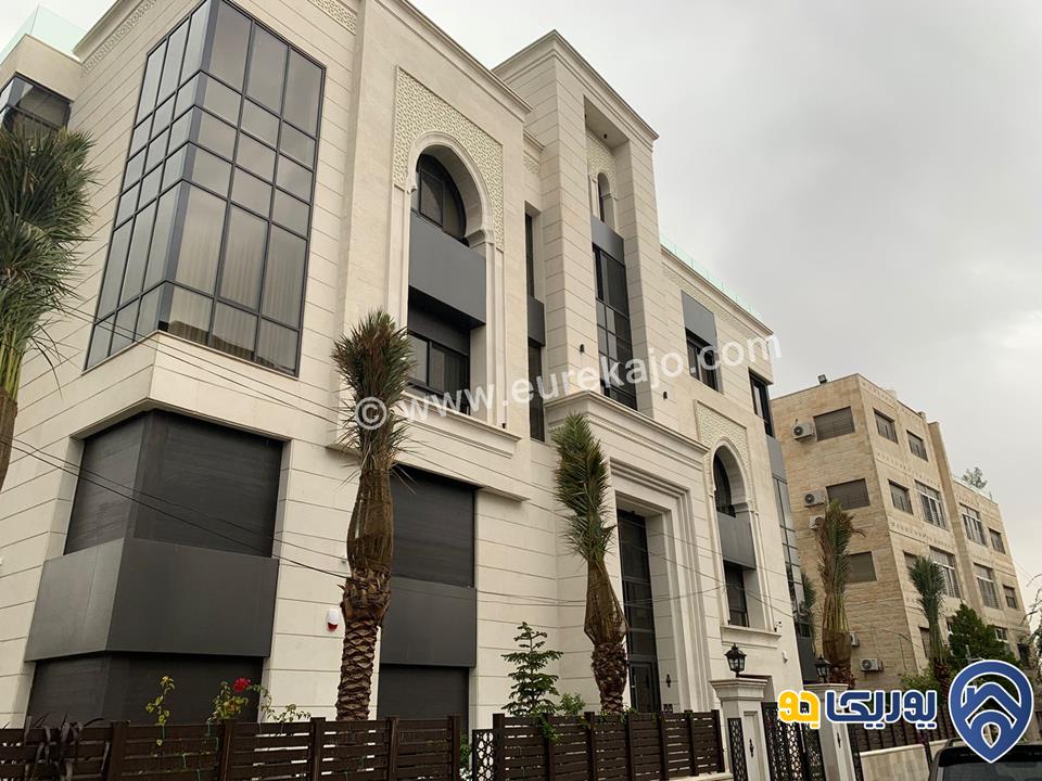 شقة سوبر ديلوكس طابق ثاني مساحة 150م للايجار في جبل عمان 