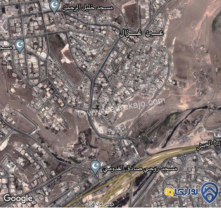 ارض مساحة 1100م للبيع في طبربور-عمان