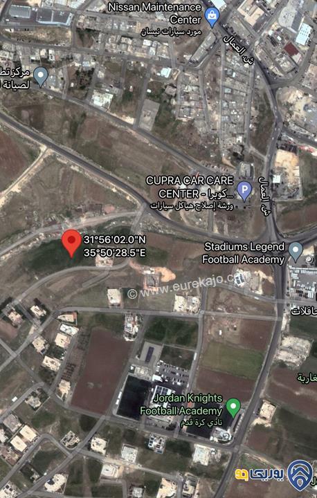 ارض مساحة 1 دونم للبيع في الدمينة-عمان