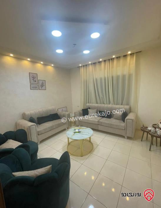 شقة مساحة 110م ومساحة خارجية 80م طابق أرضي للبيع في شفا بدران 